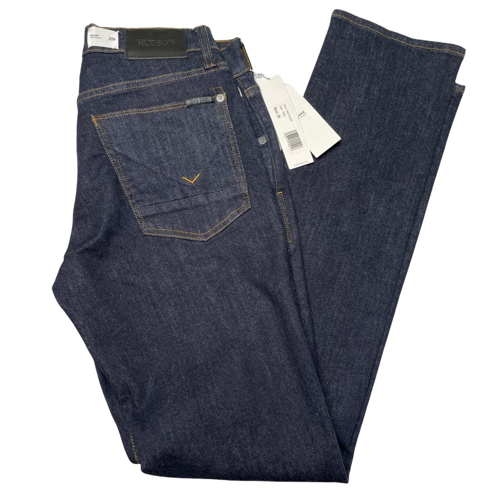 Hudson Blake Slim Straight Jeans Size 29 - Picture 5 of 15